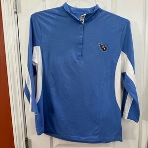 Vintage NFL Tennessee Titans Women’s Long Sleeve Polo Size Medium